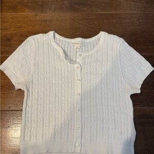 Aeropostale White Button Down Shirt